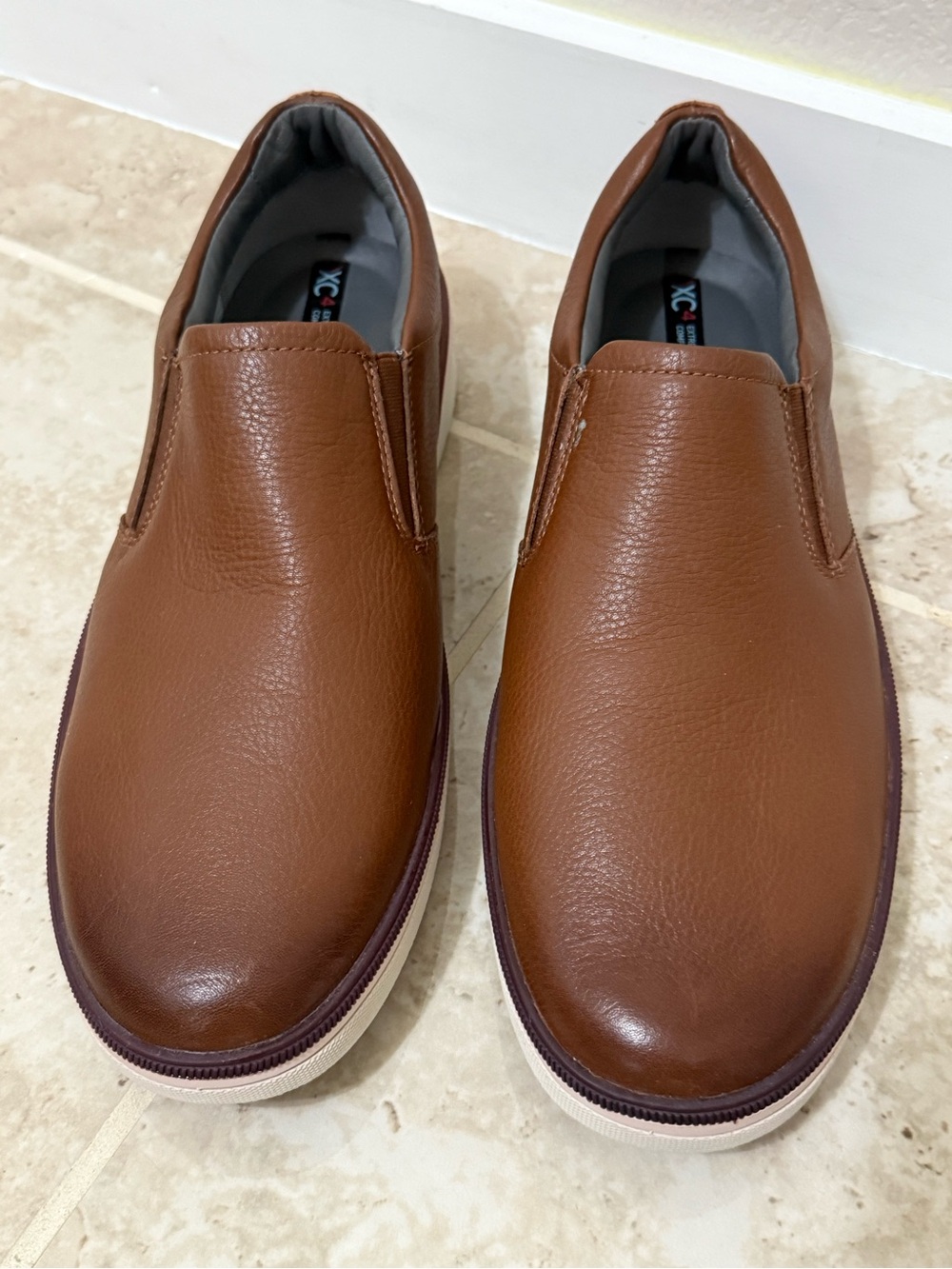 Johnston & Murphy Men's XC4 Foust Slip-On shoes (Size 11.5).